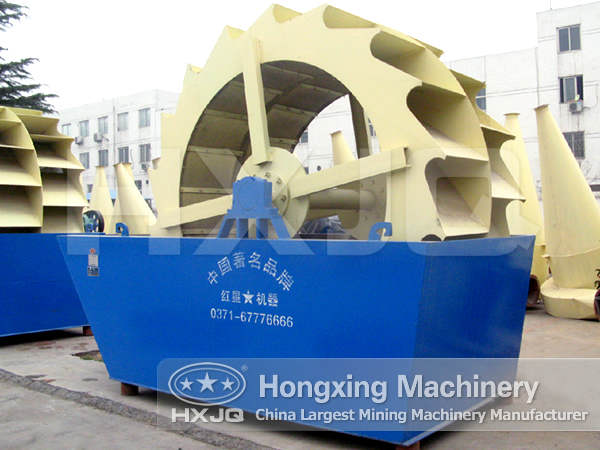 sand washing machine